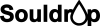 Souldrop logo zwart wit